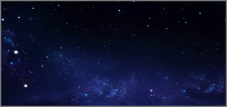 PPT模板-蔚蓝星空唯美PPT背景图片