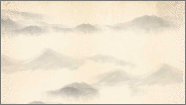 PPT模板-黄色淡雅水墨中国风幻灯片背景图片免费下载