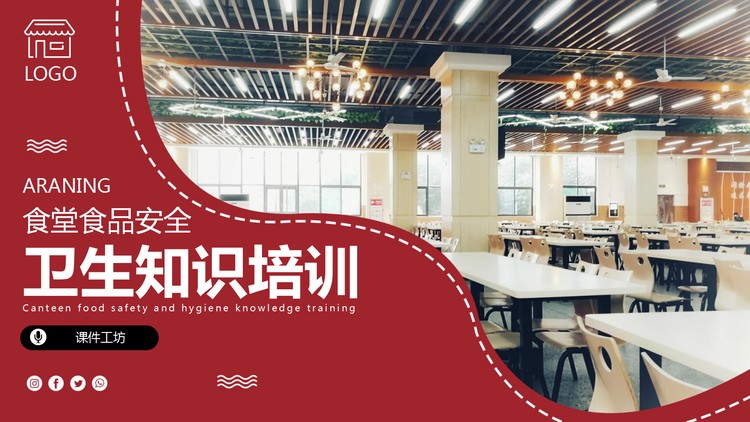 食堂食品安全卫生知识培训PPT下载