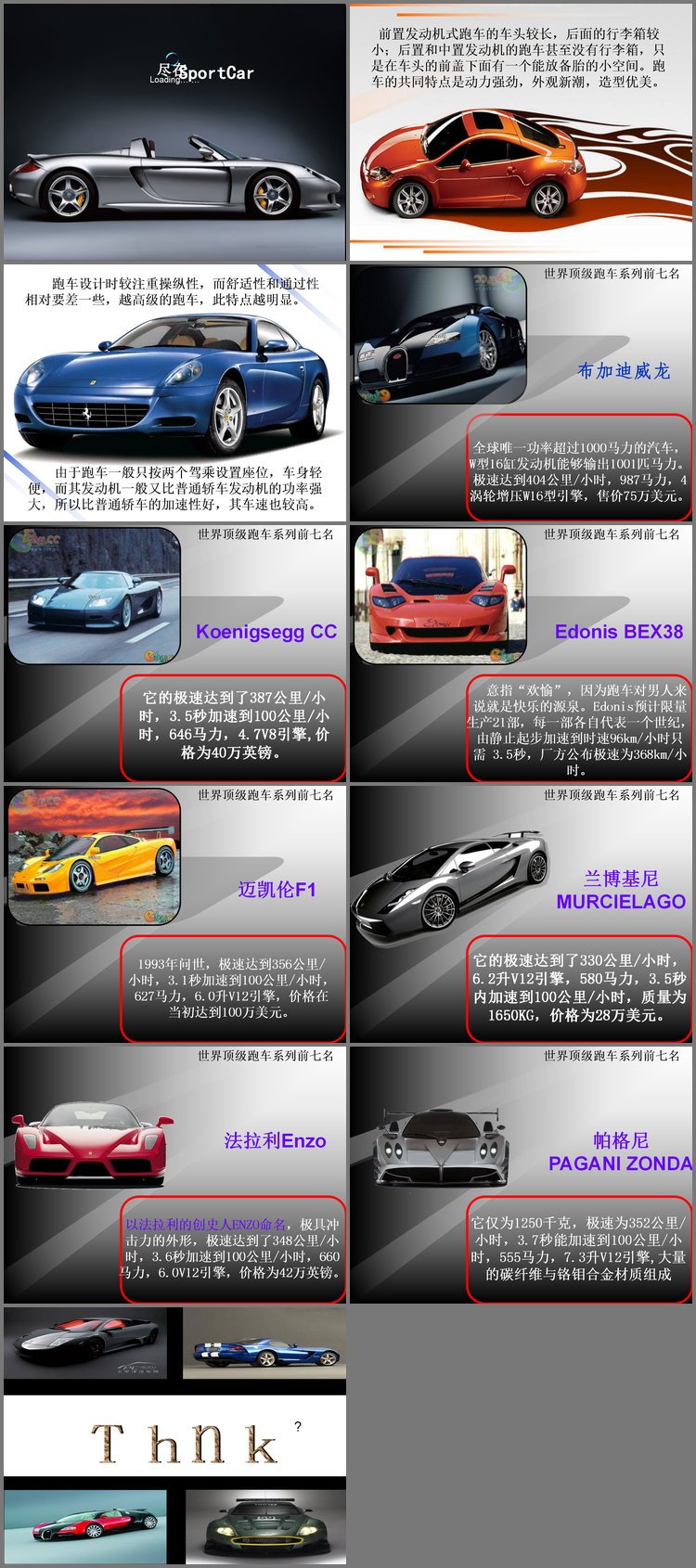 PPT模板-汽车基础知识PPT