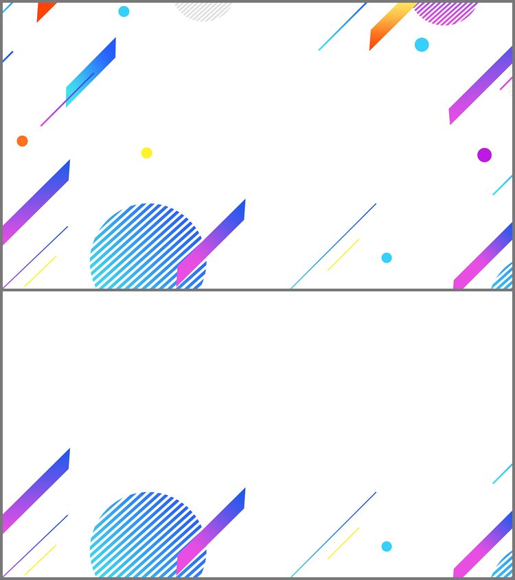 PPT模板-2张彩色时尚斜线多边形PPT背景图片