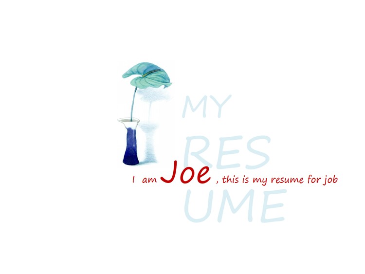 有趣的自我介绍个人简历PPT下载