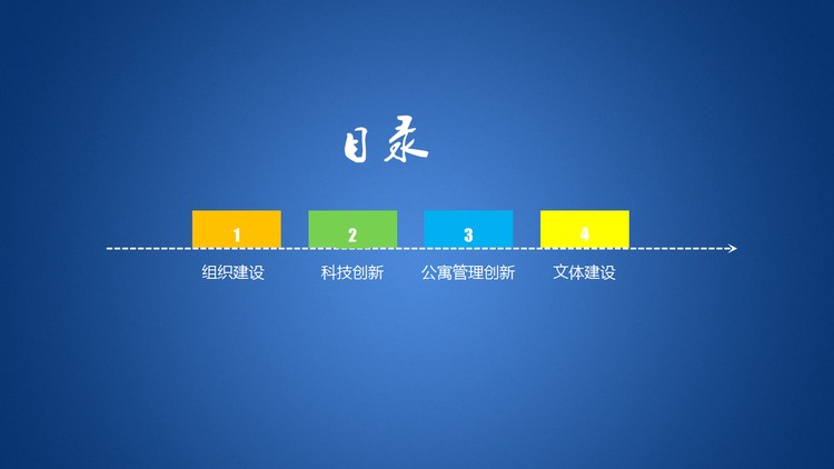 蓝色渐变背景动态谢谢观看PPT背景模板