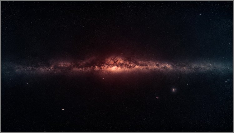 PPT模板-紫色星空幻灯片背景图片