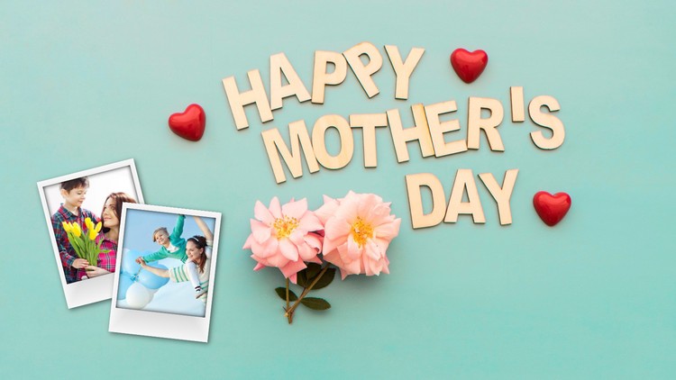 Happy Mother's Day母亲节电子相册PP...