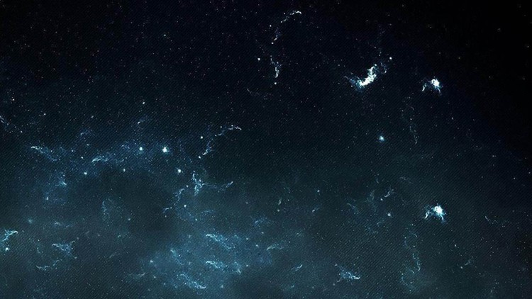 三张宇宙星空PPT背景图片