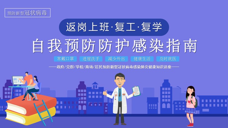 疫情防控返岗复工复产PPT
