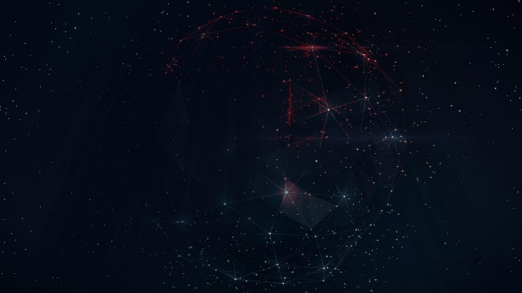 唯美星空宇宙PPT背景图片