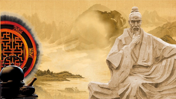 18张古典水墨PPT背景图片