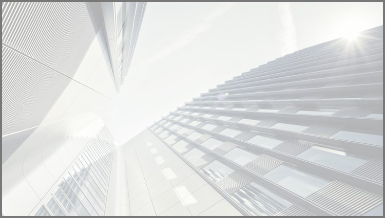 PPT模板-淡雅黑白写字楼建筑PPT背景图片