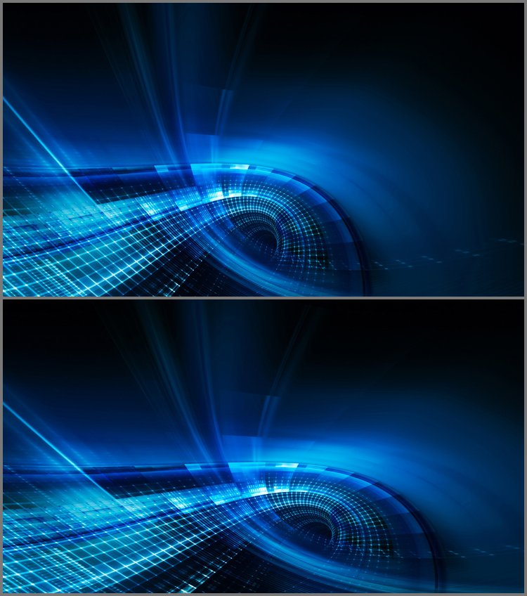 PPT模板-蓝色虚幻空间PPT背景图片下载
