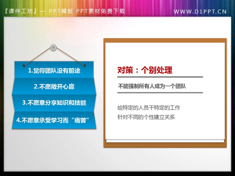 便签标签白板PPT文本框素材下载