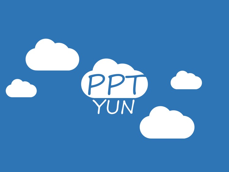 彩色卡通PowerPoint背景模板下载