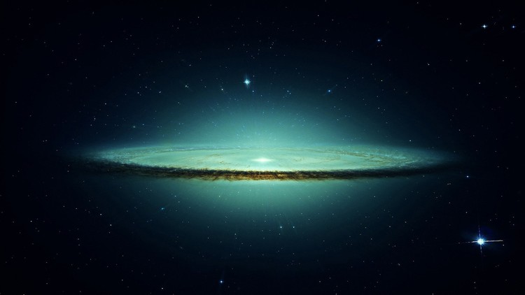 六张星空星球宇宙PPT背景图片
