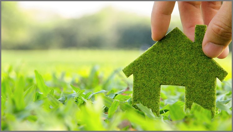 PPT模板-绿色环保低碳出行PPT背景图片