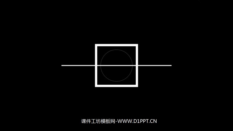 线条酷炫视觉PPT动画下载